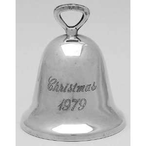  Reed & Barton Silverplate Bell 2 No Box, Collectible 