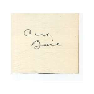  Count Basie Jazz Big Band Pianist Signed Autograph Sports 