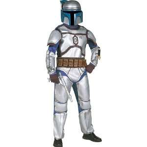  Star Wars Jango Fett Costume Deluxe Boy   Medium: Toys 