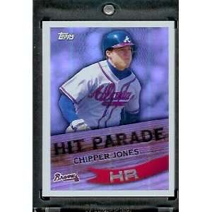 com 2007 Topps #HP10 Chipper Jones Hit Parade Atlanta Braves Baseball 