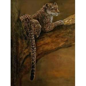  Danielle Beck 27.6W by 39.4H  Panthera du Serengeti 