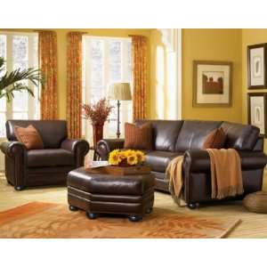  San Carlos Leather Sofa Set