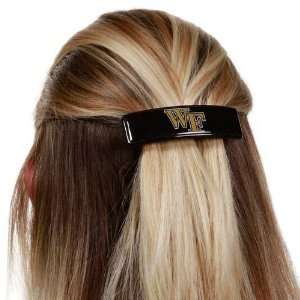   Wake Forest Demon Deacons 1 Rectangle Barrette: Sports & Outdoors