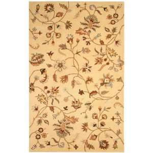   Destiny Collection Traditional Hard Twist Rug 5.00 x 8.00. Home
