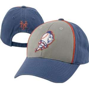  New York Mets Pastime Retro Logo Washed Twill Adjustable 