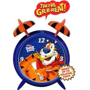   Collection Tony The Tiger Battery Operated Alarm Clock: Electronics