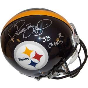  Jerome Bettis Signed Pittsburgh Steelers Riddell Official 