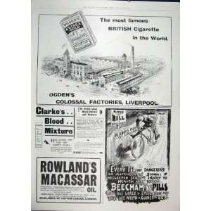  OgdenS Cigarette Beechams Advert Liverpool RowlandS 