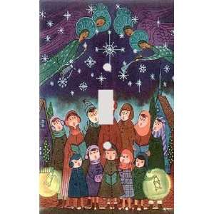 Christmas Carolers Decorative Switchplate Cover