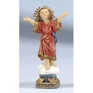  The Divine Child Statue   3.75 Ceramic Painted (Roman 