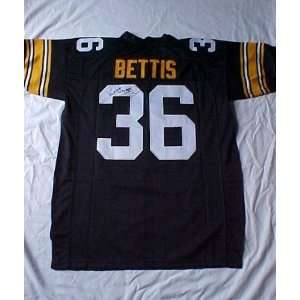 Jerome Bettis Hand Signed Autographed Authentic Mitchell & Ness 1996 