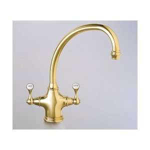  Franke Biflow Traditional Series Faucet, Windsor Bronze 