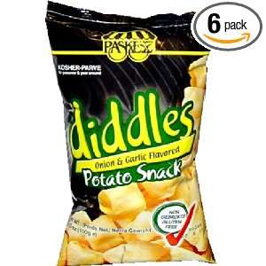 Paskesz Diddles, Onion Garlic, Family Pack, Passover, 3.50 Ounce (Pack 