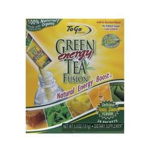 Healthy To Go!, Green Tea Fusion Honey Lemon 24 packets [5.3 oz (151 g 