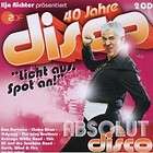 ABSOLUT DISCO 20 JAHRE DISCO MIT ILJA RICHTER 2 CD NEW