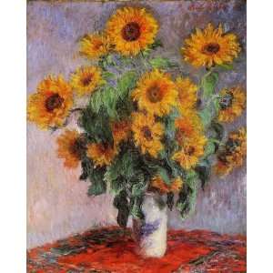 Oil Painting Reproductions, Art Reproductions, Claude Monet, Bouquet 