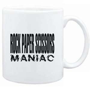    Mug White  MANIAC Rock Paper Scissors  Sports