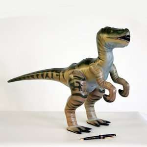    Inflatable Animal Dinosaur 26 Velociraptor Zoo: Toys & Games