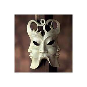  NOVICA Wood mask, In Three Directions Home & Kitchen