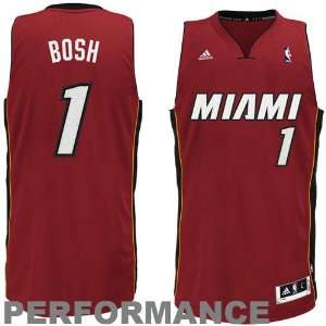 Adidas Miami Heat Chris Bosh Revolution 30 Swingman Alternate Jersey 