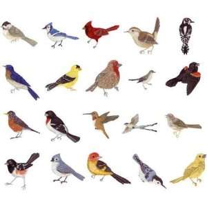    OESD Embroidery Machine Designs CD BACKYARD BIRDS