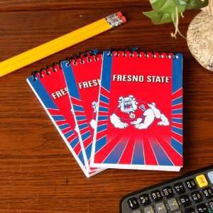    NCAA Fresno State Bulldogs 3 Pack Memo Books