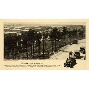  1917 Print WWI Science Camp Upton Yaphank Long Island 