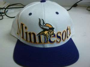 Minnesota Vikings Reebok Flat Brim Snapback Cap Hat NFL  