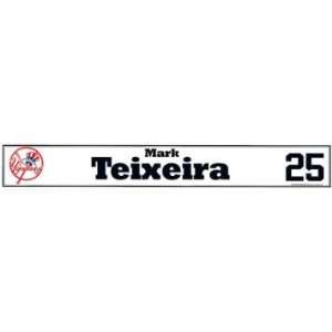  Mark Teixeira #25 2010 Yankees Spring Training Game Used 