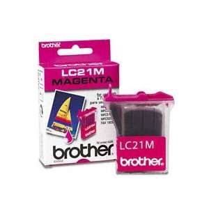  Brother® BRT LC21M LC21M INK, 450 PAGE YIELD, MAGENTA 