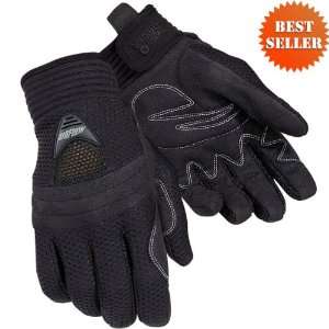   Gloves   Mens Tour Master Airflow Mesh Motorcycle Gloves Automotive