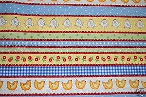 COUNTRY FARM FABRIC CHICKENS MILK COWS AND SHEEP  