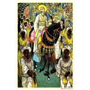   Aladdins Procession   Poster by Walter Crane (12x18)