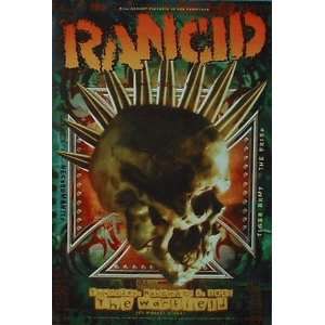 Rancid Warfield 2003 BGP312 Concert Poster fillmore
