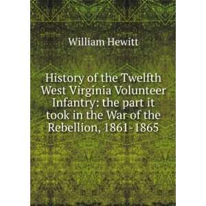 History of the Twelfth West Virginia Volunteer Infantry the part it 