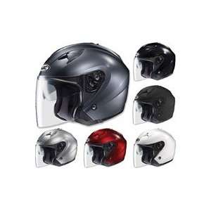  HJC IS 33 Helmet   Solid Colors Large Silver Automotive