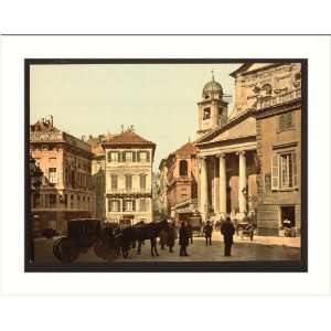 Piazzi del Annunziata Genoa Italy, c. 1890s, (M) Library Image  