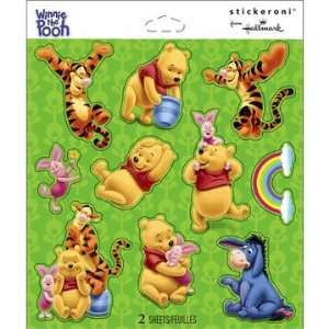  Disney Winnie the Pooh Scrapbook Stickers (SSP6129) Arts 