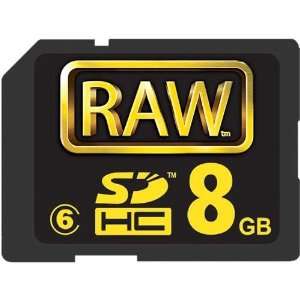  Hoodman 8GB RAW SDHC Memory Card Electronics