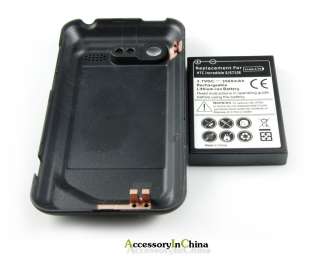 HTC INCREDIBLE S 2 II EXTENDED BATTERY +COVER 3500 mAh  