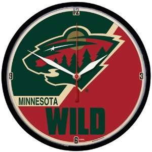  Minnesota Wild Round Clock