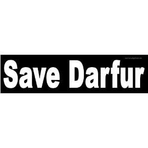  Save Darfur.  Magnetic Bumper Sticker. Automotive