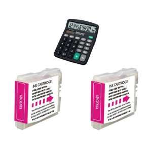 pk Compatible Brother LC 51 LC51 (LC51M) Magenta Ink Cartridges + D 