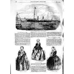    1854 Australian Ship Pacific Millwall Paris Fashion