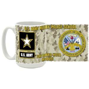  U.S. Army Military Police School Coffee Mug: Kitchen 