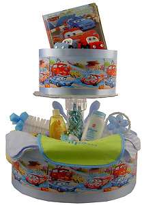 Diaper Cake Disney Cars Ideal Baby Shower Gift or Centerpiece  