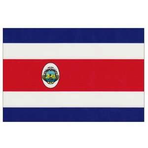  3 x 5 Feet Costa Rica Poly   outdoor International Flag 