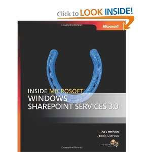  Inside Microsoft Windows SharePoint Services 3.0 (Pro Developer 