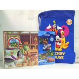  Fun Mickey Mouse Wood Puzzle Includes 4 Puzzles Bonus 
