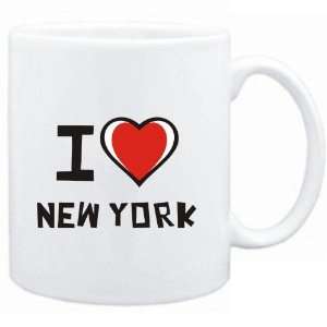 Mug White I love New York  Usa States 